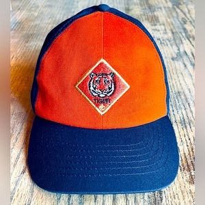 Boy Scout Tiger Baseball Cap Hat S/M Adjustable Official BSA Uniform Youth Boys